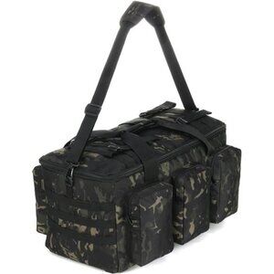 Military Duffel Bag 50L Gym Bag for Men Convertible Weekend Backpack